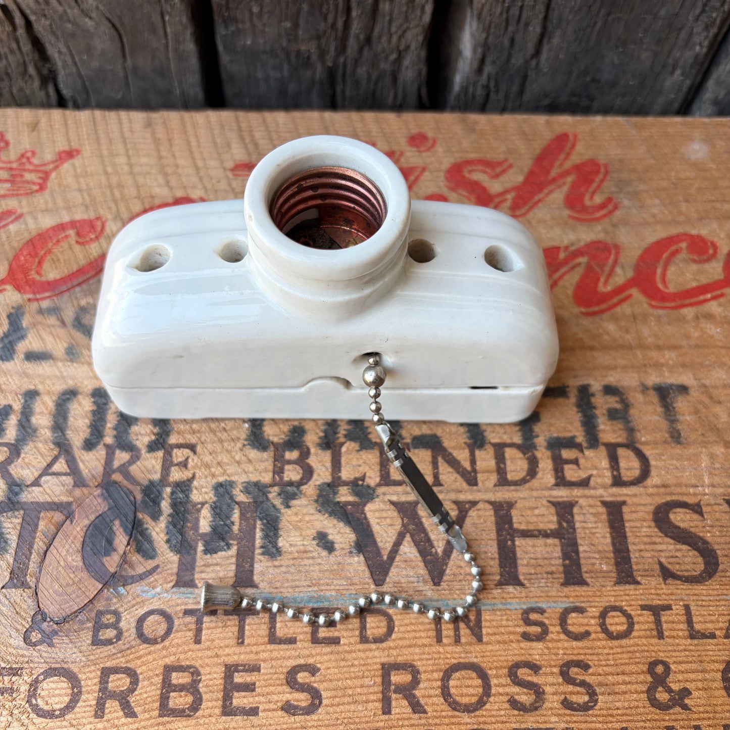 【USA vintage】PP-Inc. wall/ceiling light  Receptacle
