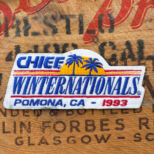 【USA vintage】Chief Winternationals NHRA Patch