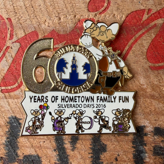 【USA vintage】Silverado Days Parade 60 years Pins