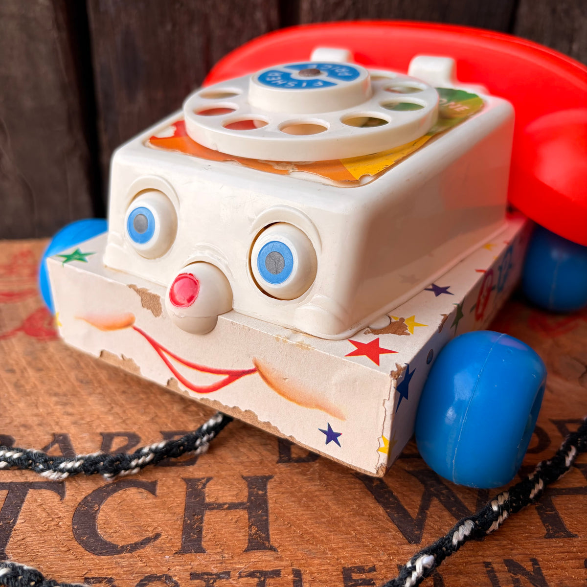 【1960s USA vintage】Fisher-Price Chatter Telephone #747