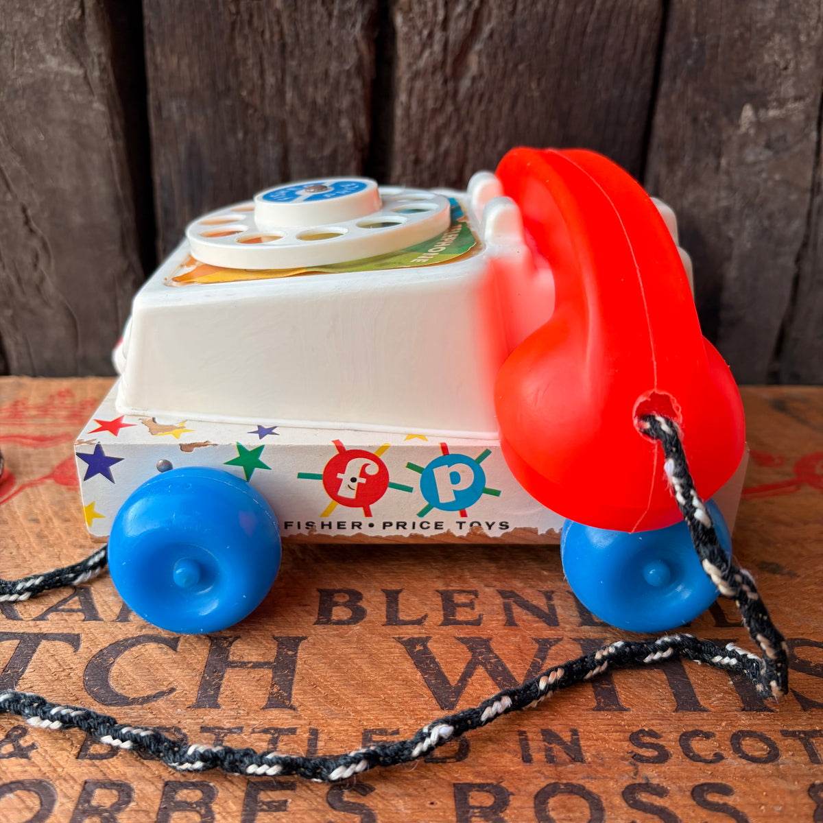 【1960s USA vintage】Fisher-Price Chatter Telephone #747
