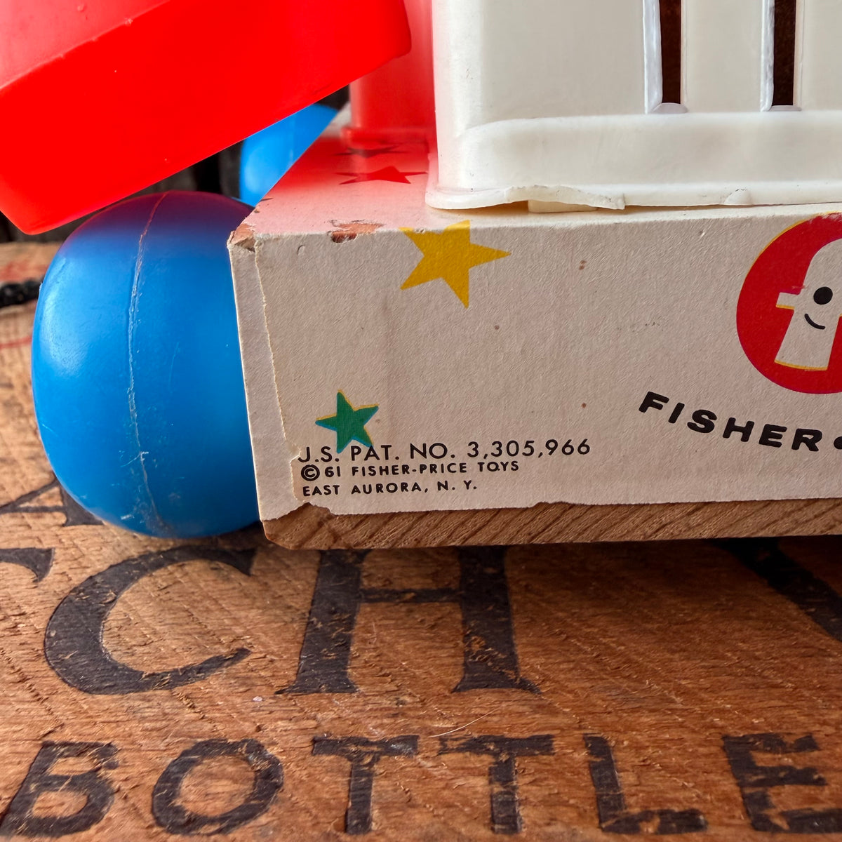 【1960s USA vintage】Fisher-Price Chatter Telephone #747