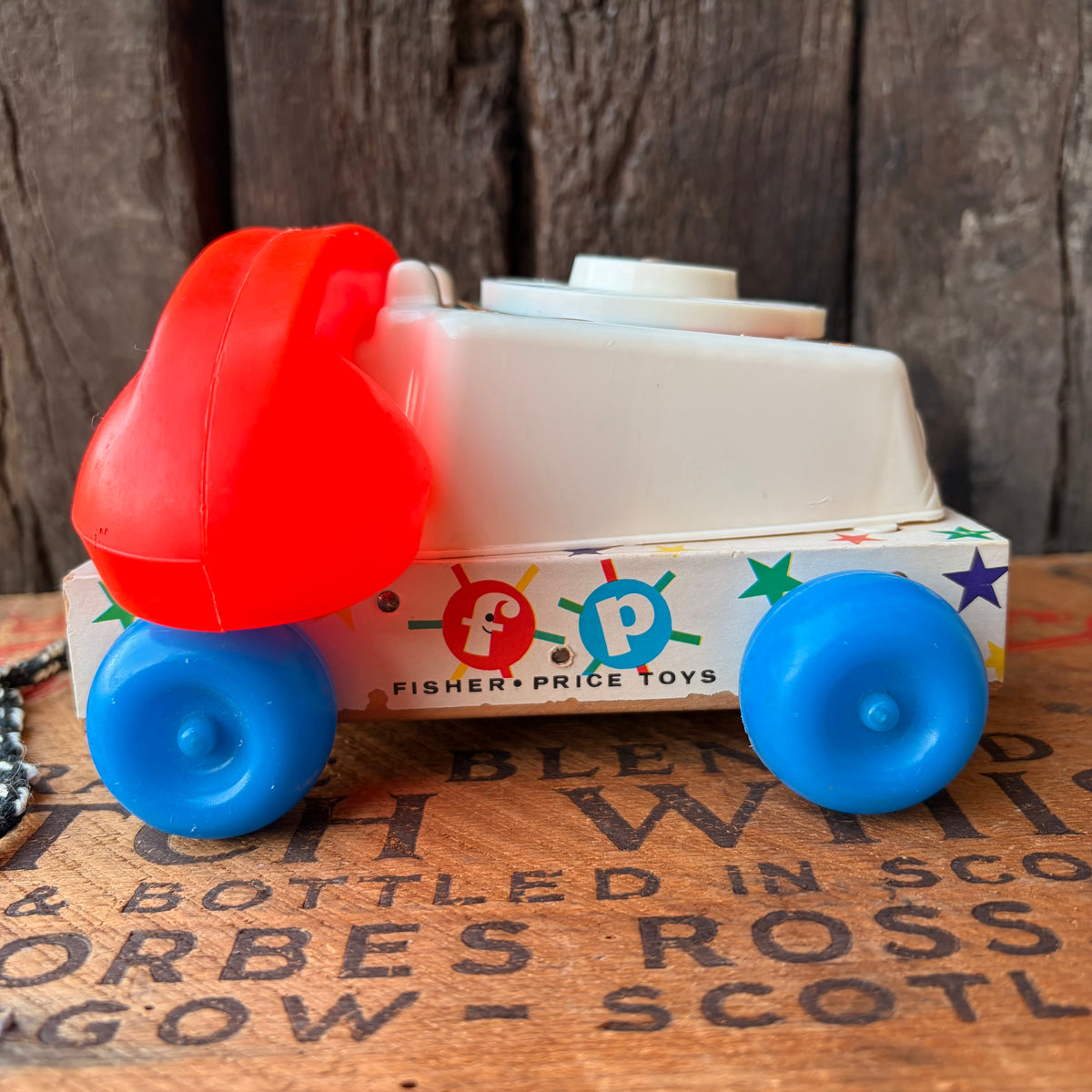 【1960s USA vintage】Fisher-Price Chatter Telephone #747