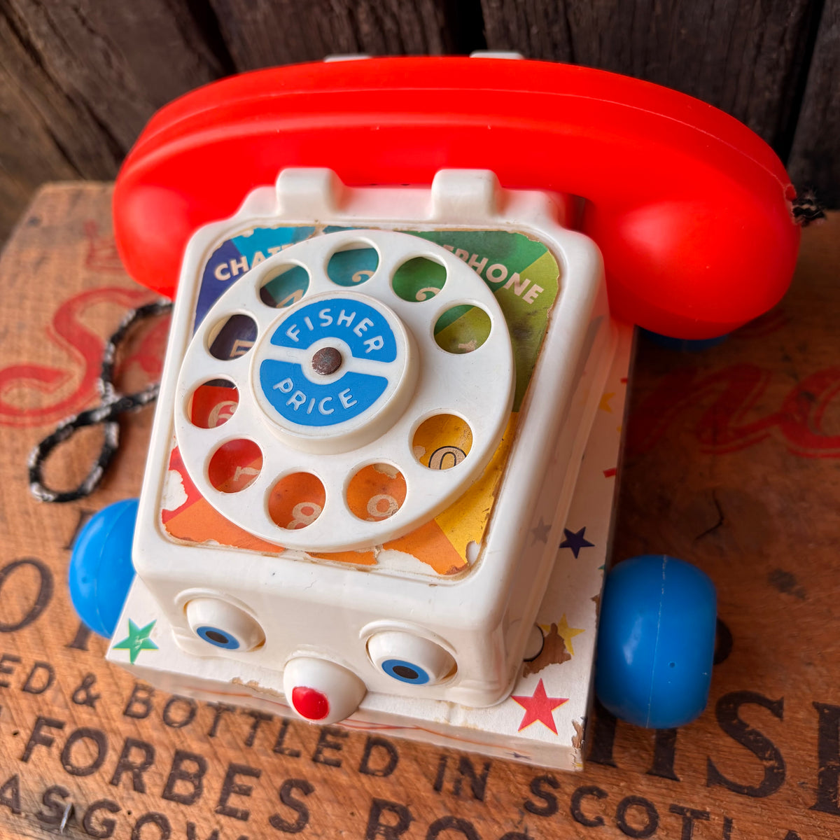 【1960s USA vintage】Fisher-Price Chatter Telephone #747