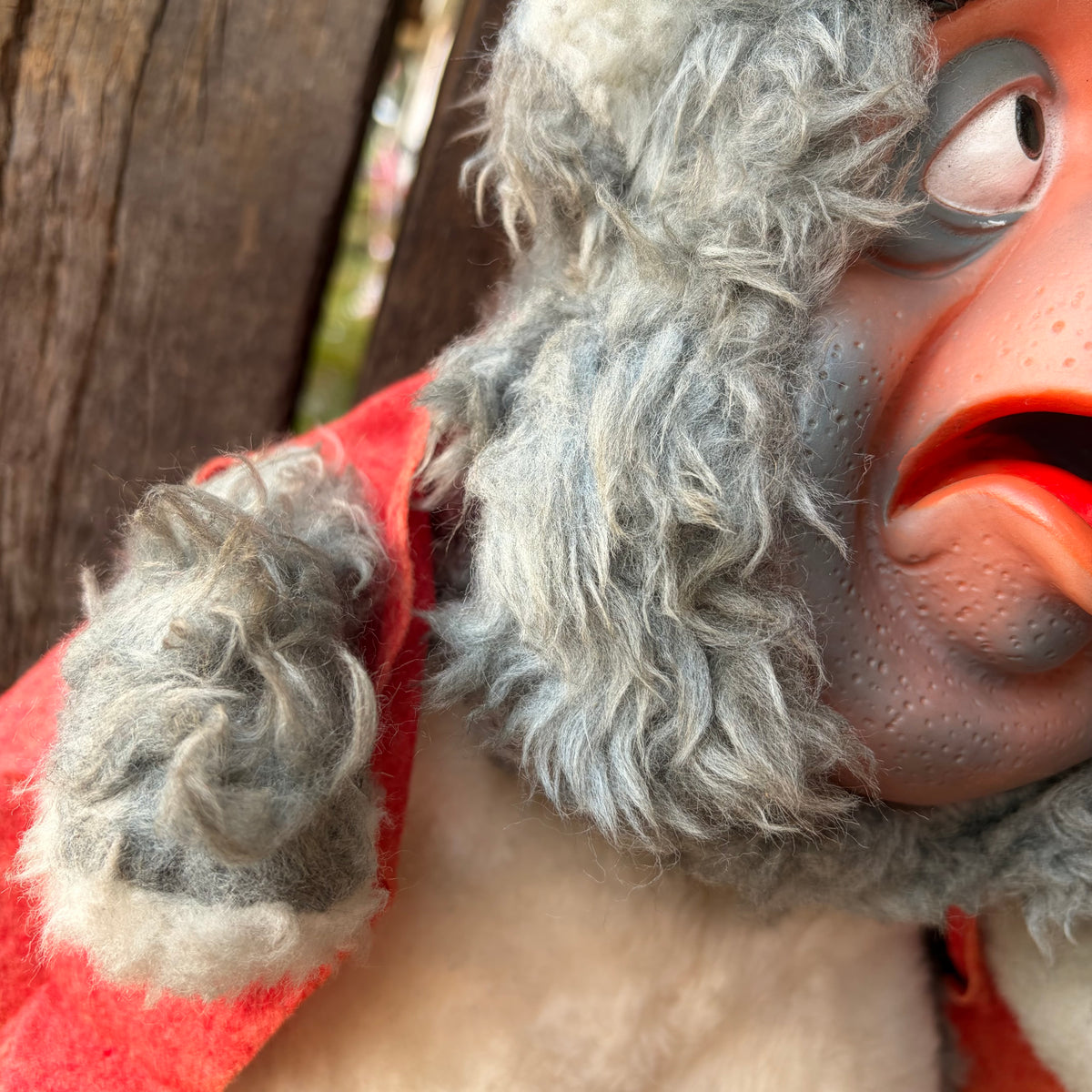 【1970s USA vintage】California Stuffed Toys Disney Big Al Rubber Face Plush Doll