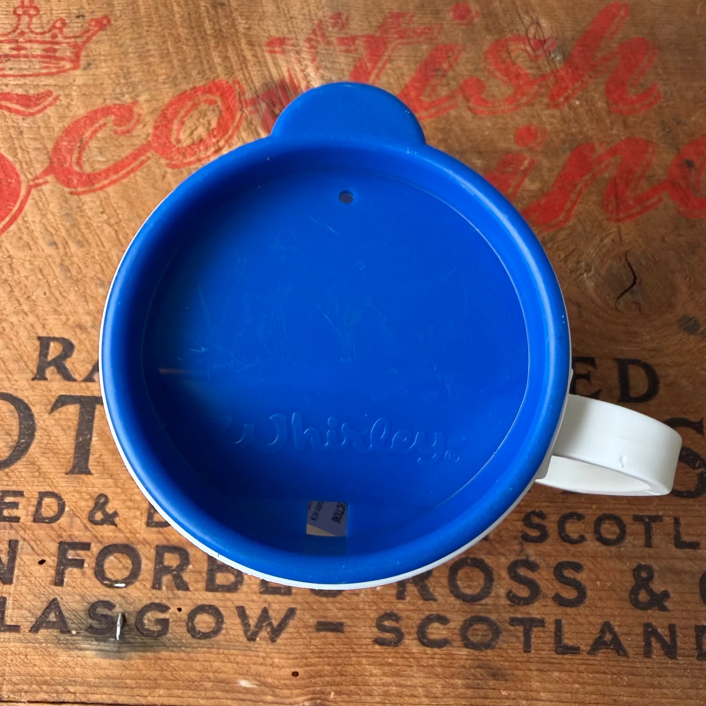 【USA vintage】Mobil Oil Plastic Travel Mug