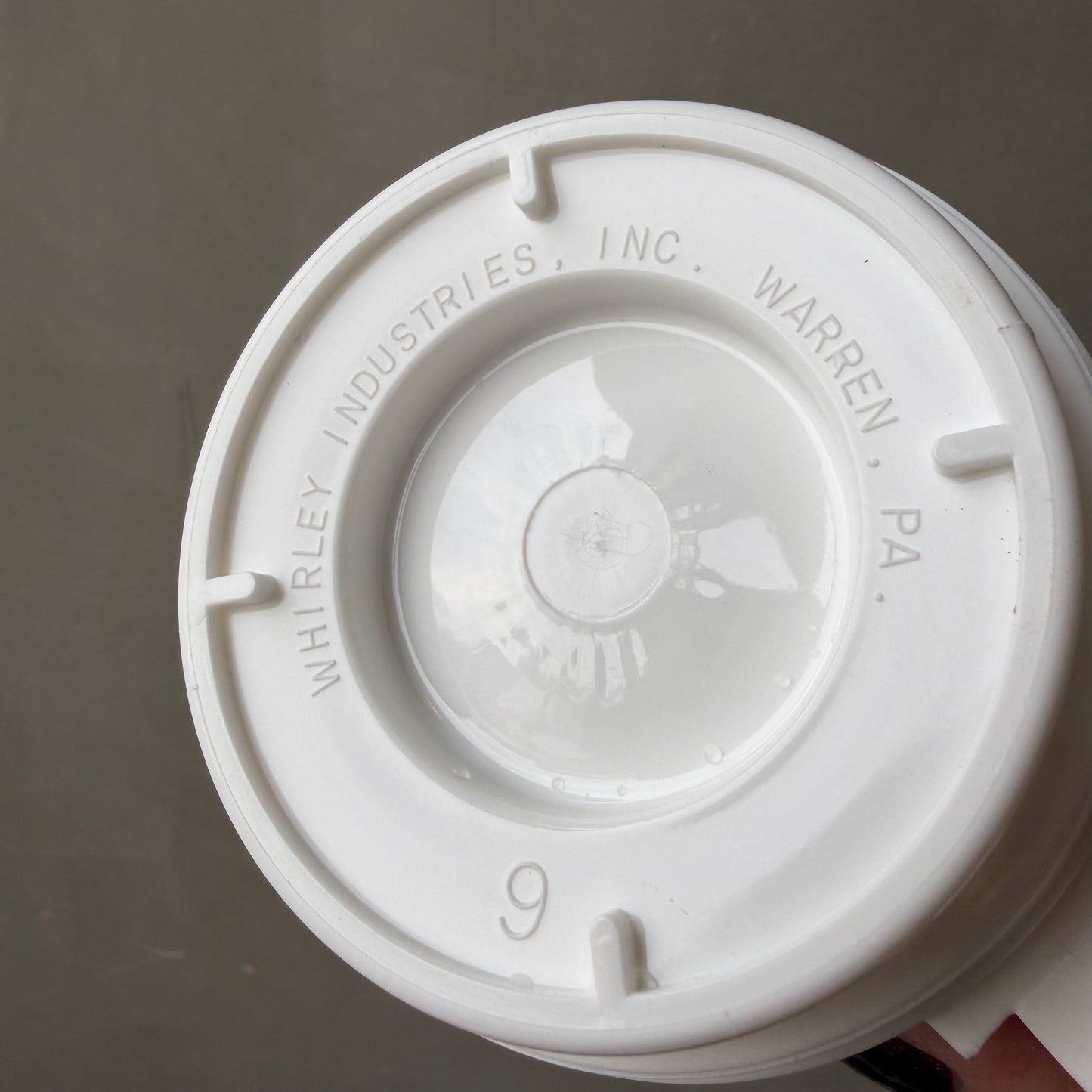 【USA vintage】Mobil Oil Plastic Travel Mug