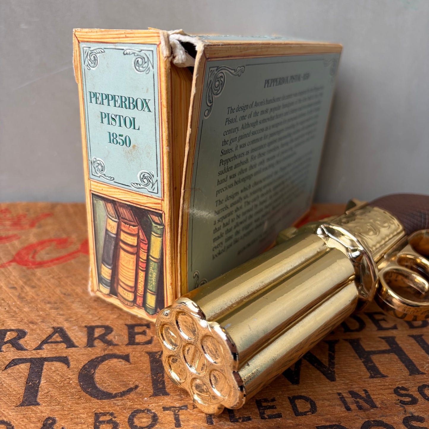 【USA vintage】AVON PEPPERBOX PISTOL 1850