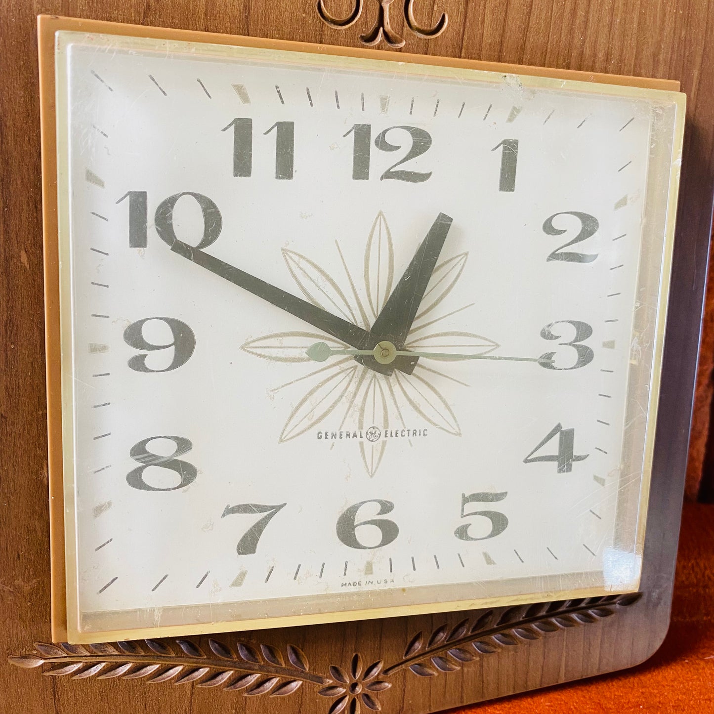 【1960s USA vintage】GENERAL ELECTRIC 掛け時計