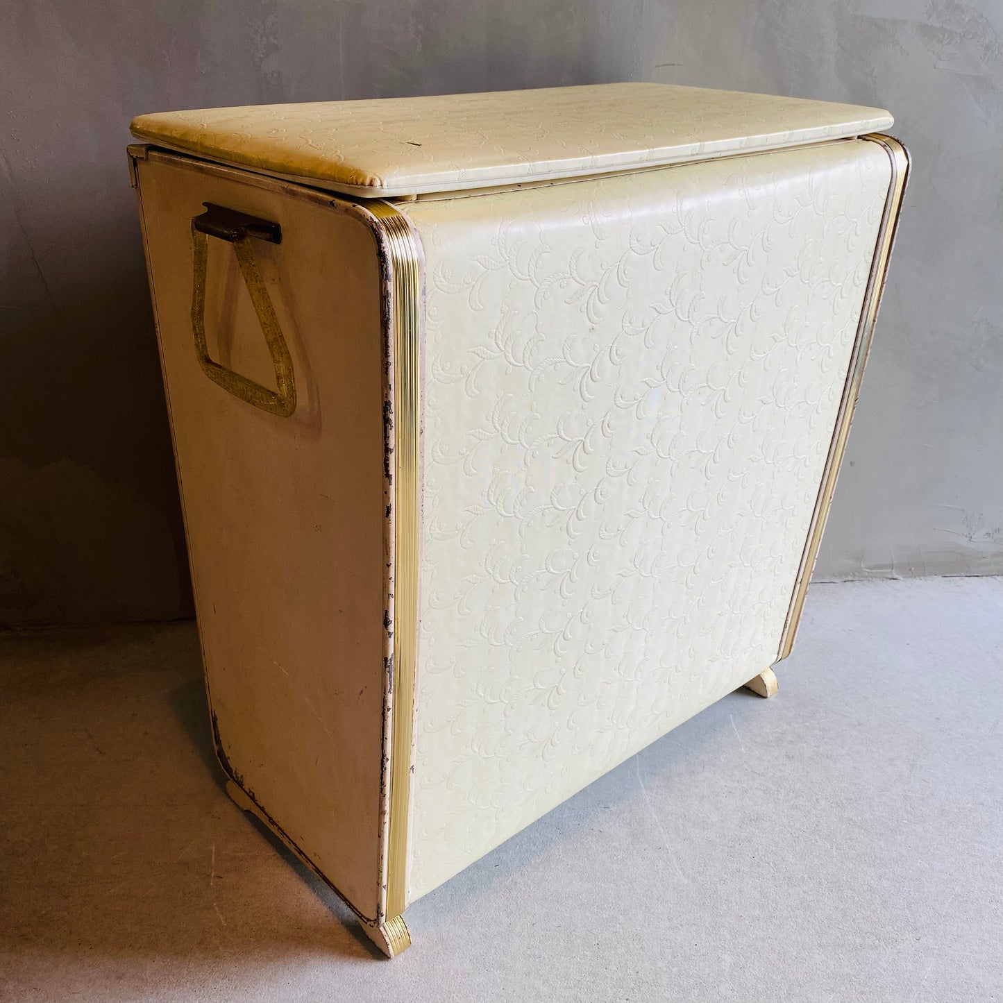 【1950s USA vintage】laundry box ランドリーボックス