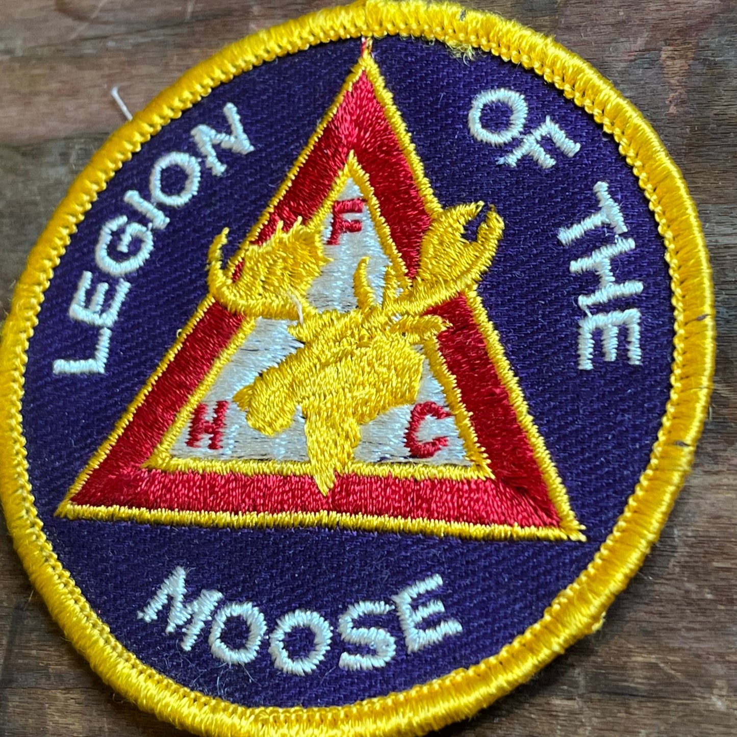 【USA vintage】ワッペン　LEGION OF THE MOOSE