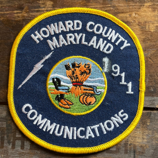 【USA vintage】ワッペン　Howard Country Maryland