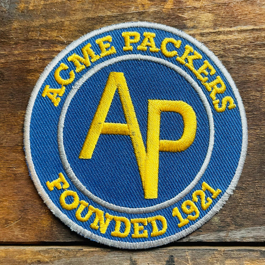 【USA vintage】ワッペン　ACME PACKERS