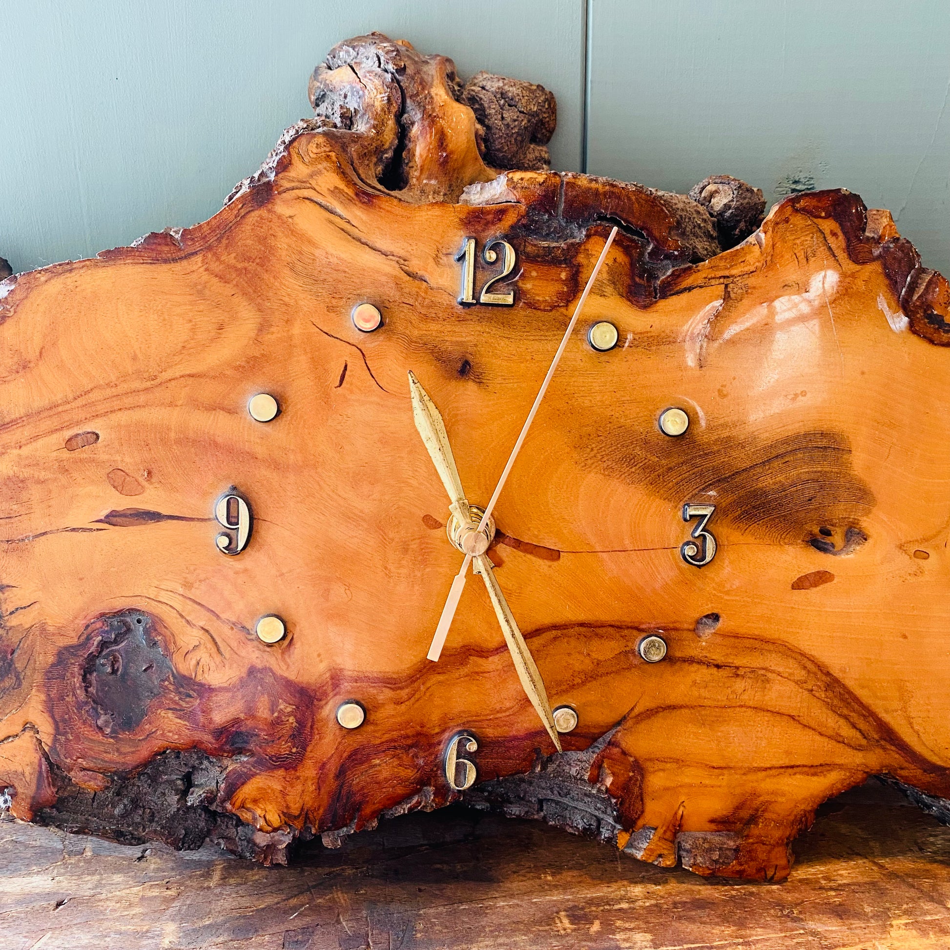 USA vintage】wood wall clock 掛け時計(GENERAL ELECTRIC GE USA vintage】wood wall clock 掛け時計(GENERAL ELECTRIC GE