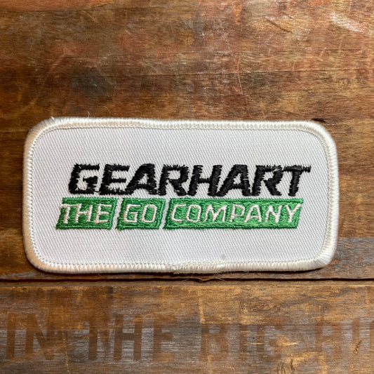 【USA vintage】ワッペン　GEARHART  THE GO COMPANY