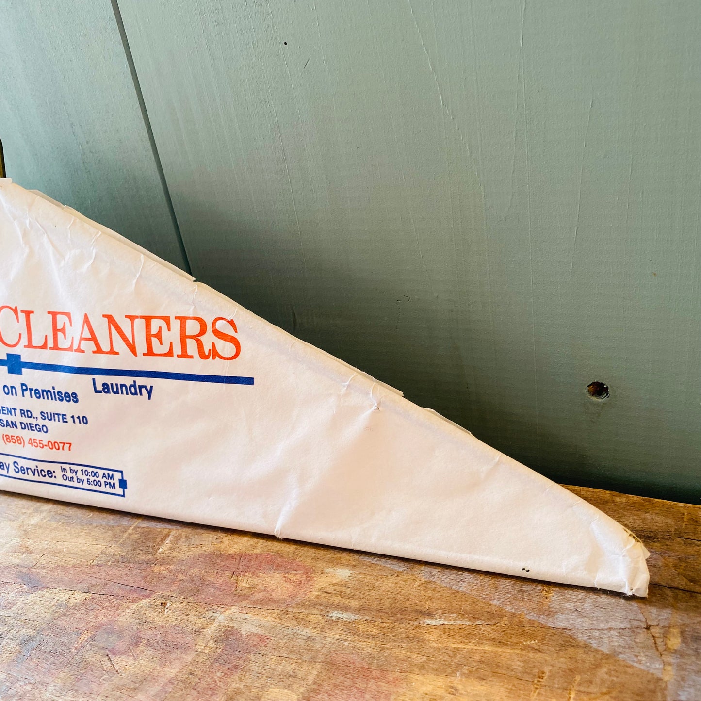 【USA vintage】hanger ハンガー COLONY CLEANERS