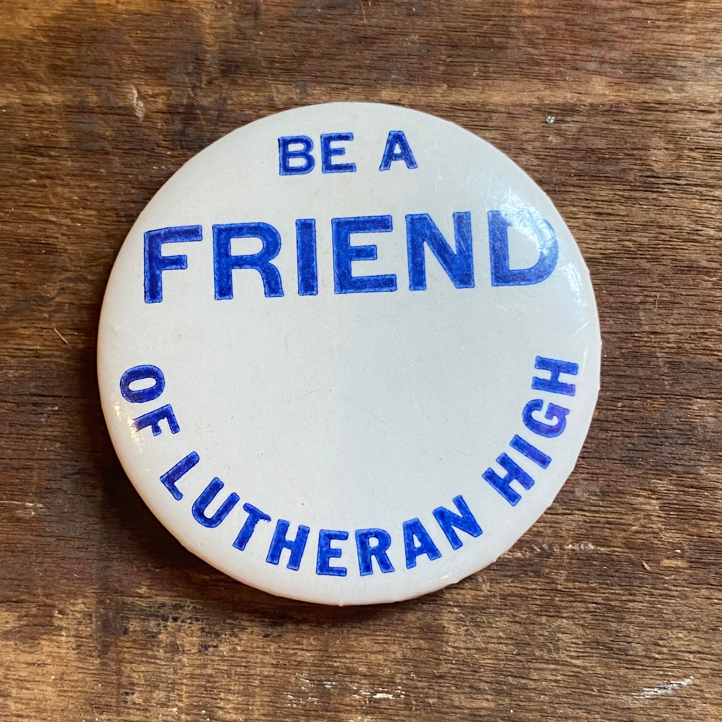 【USA vintage】缶バッジ BE A FRIEND