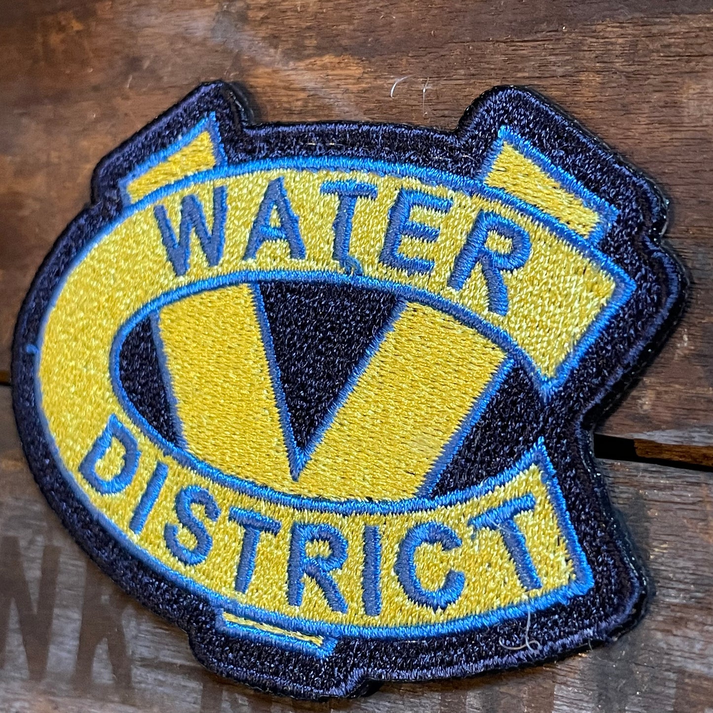 【USA vintage】ワッペン　Water District