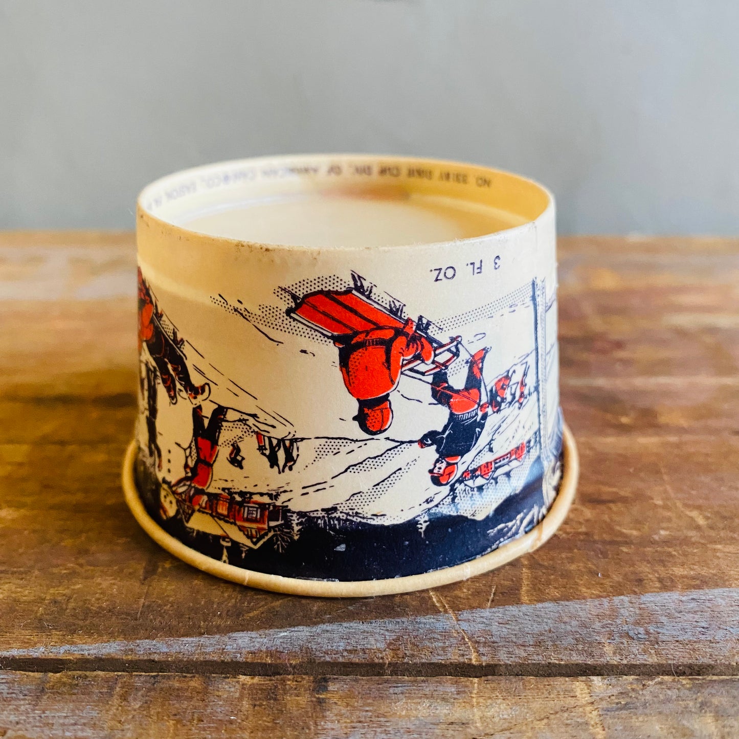 【USA vintage】ice cream cup アイスクリームカップ