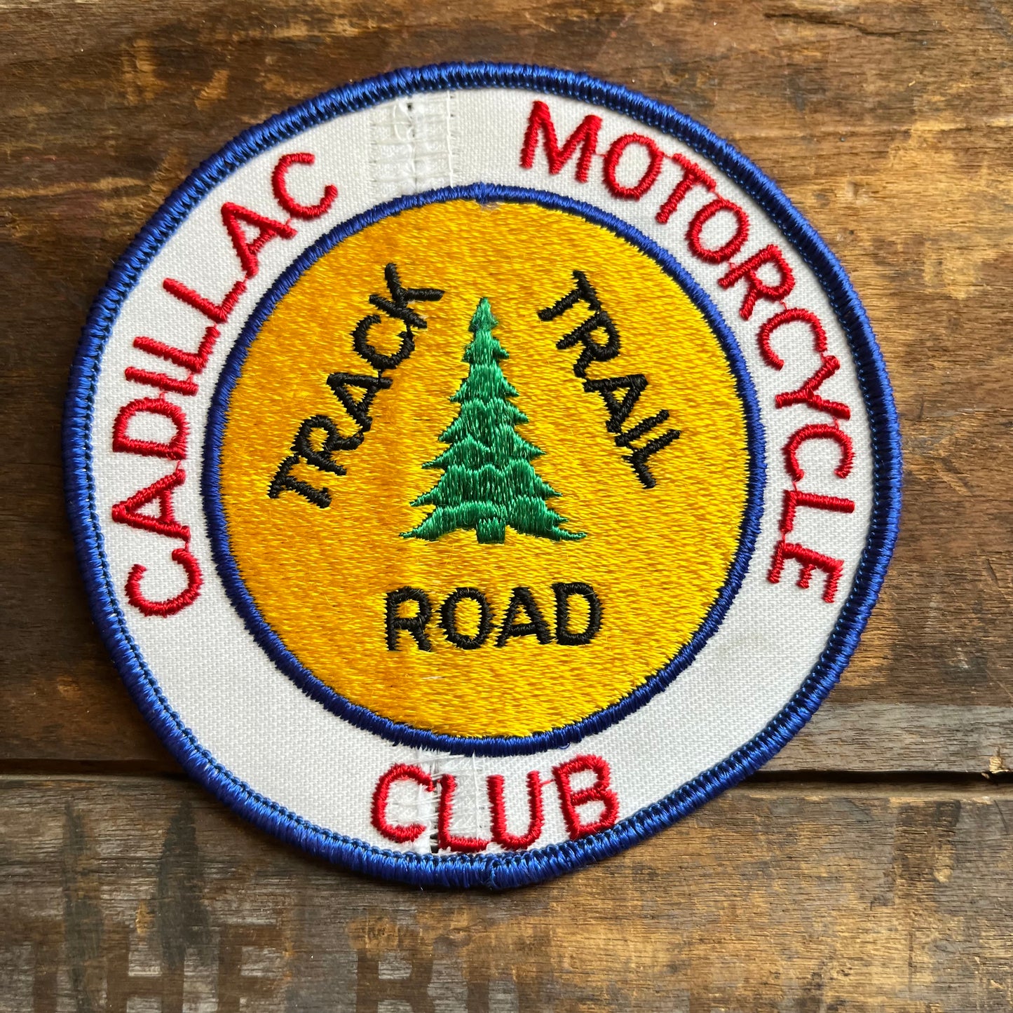 【USA vintage】ワッペン　CADILLAC MOTORCYCLE CLUB