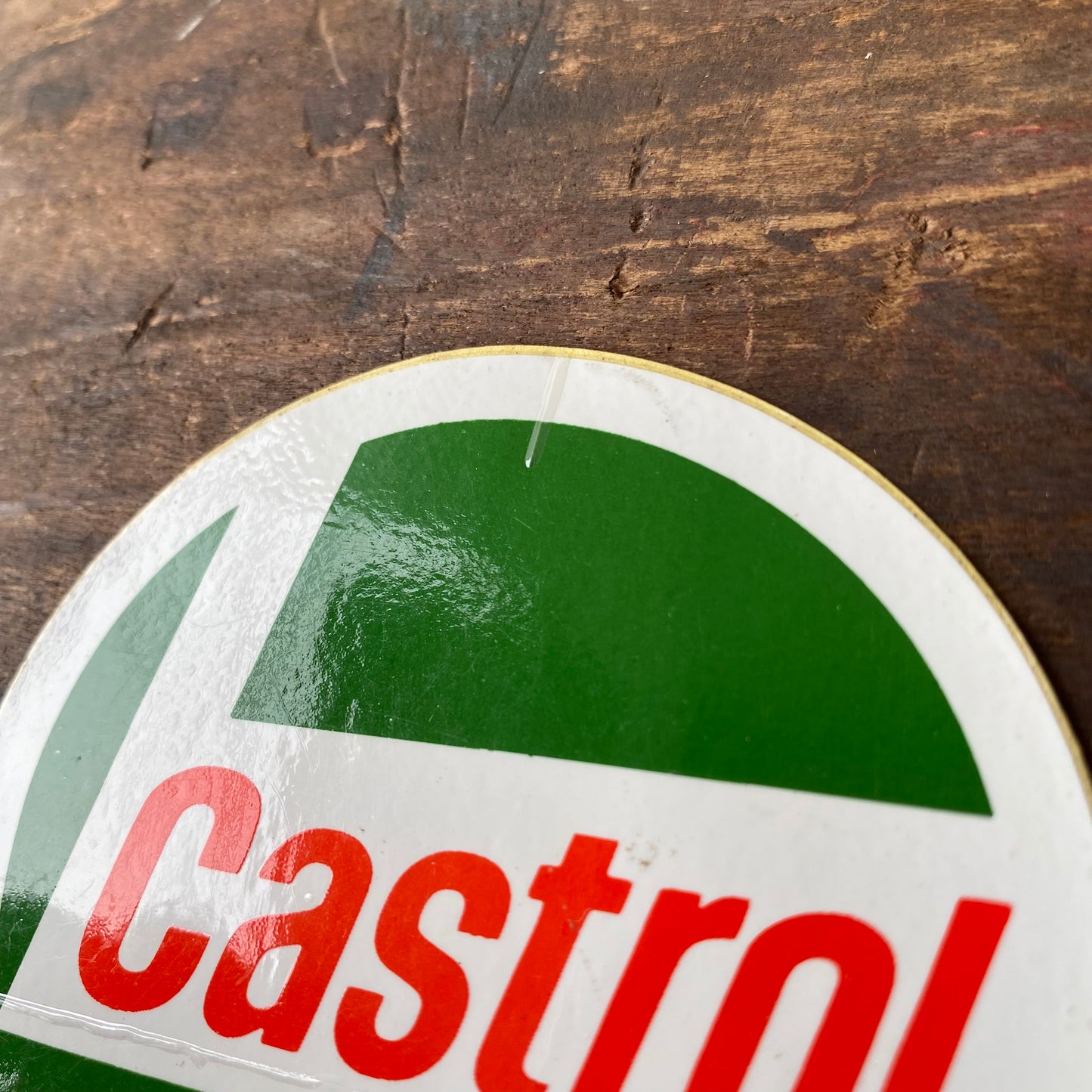 【vintage】 CASTROL カストロール 当時物 ステッカー