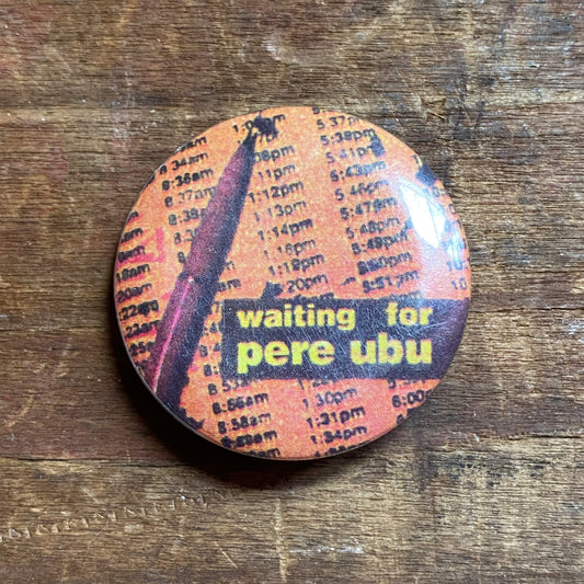 【USA vintage】缶バッジ pere ubu ペン