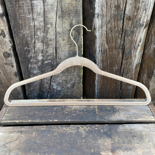 【USA vintage】hanger ハンガー グレージュ