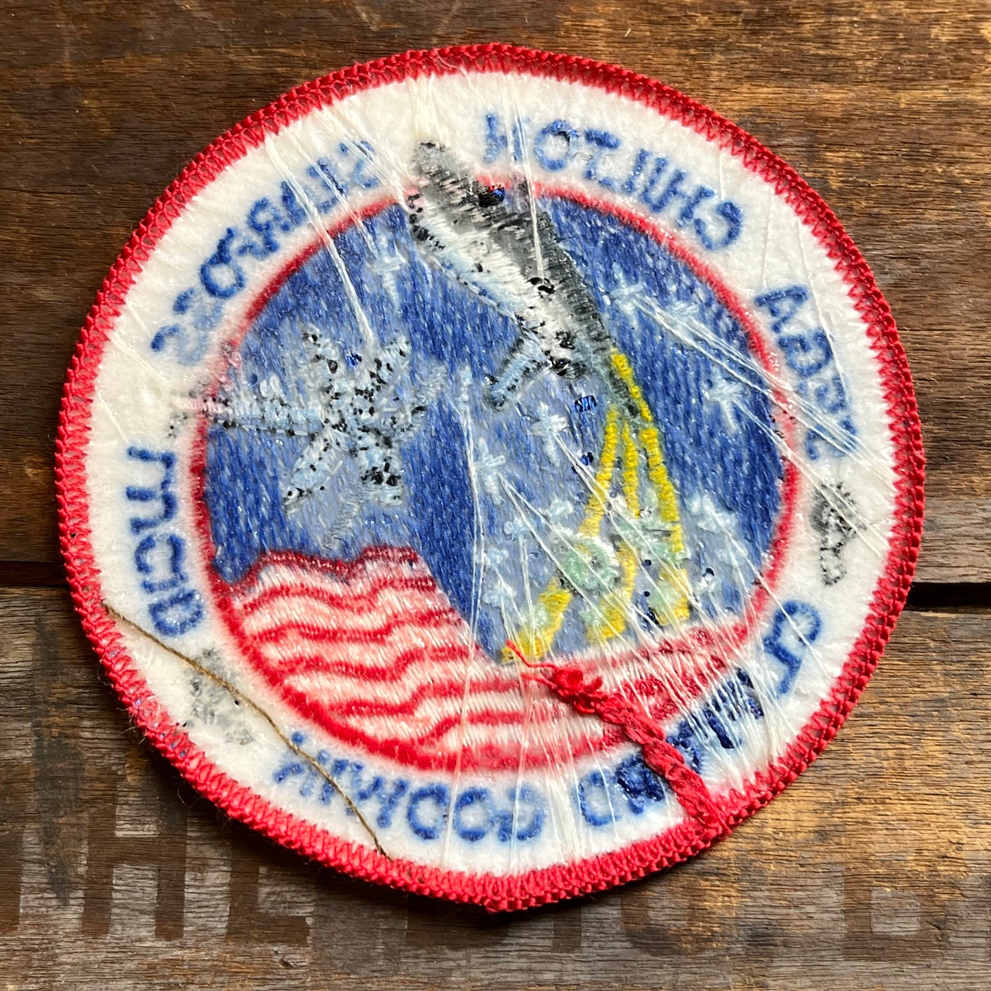 【USA vintage】ワッペン　アトランティス STS-76