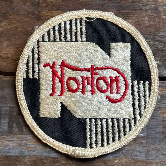 【USA vintage】ワッペン ノートン・モーターサイクル