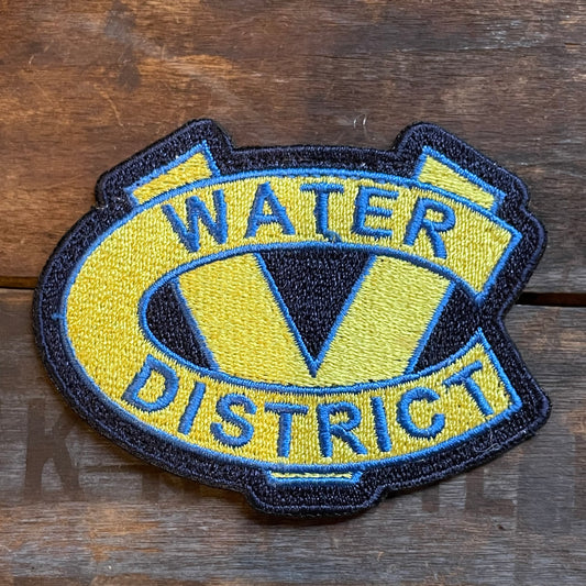 【USA vintage】ワッペン　Water District