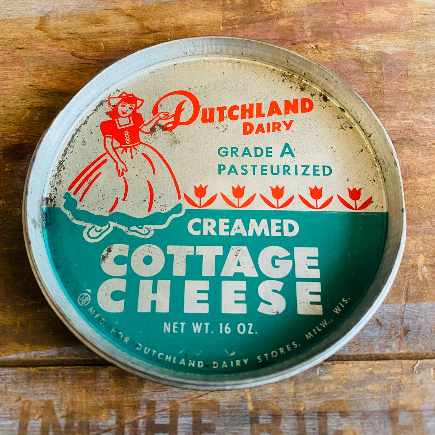 【USA vintage】COTTAGE CHEESE 蓋 チーズ
