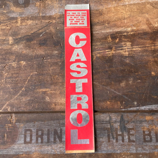 【vintage】 CASTROL カストロール 当時物 ステッカー