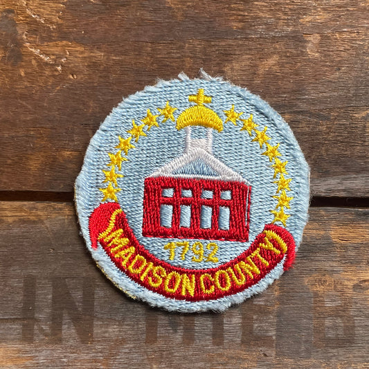 【USA vintage】ワッペン　Madison Country