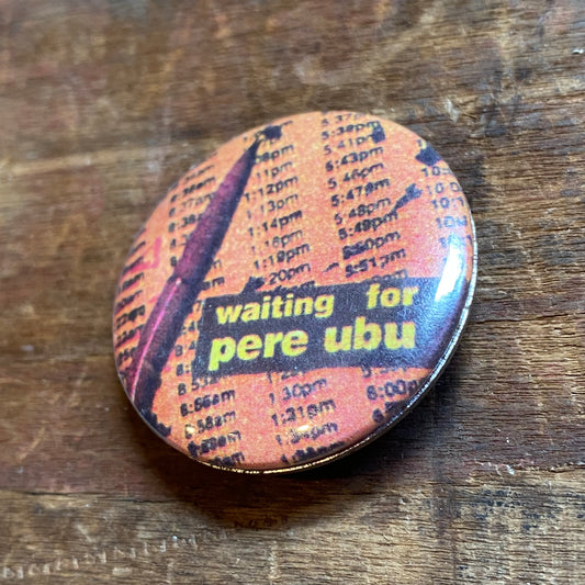 【USA vintage】缶バッジ pere ubu ペン