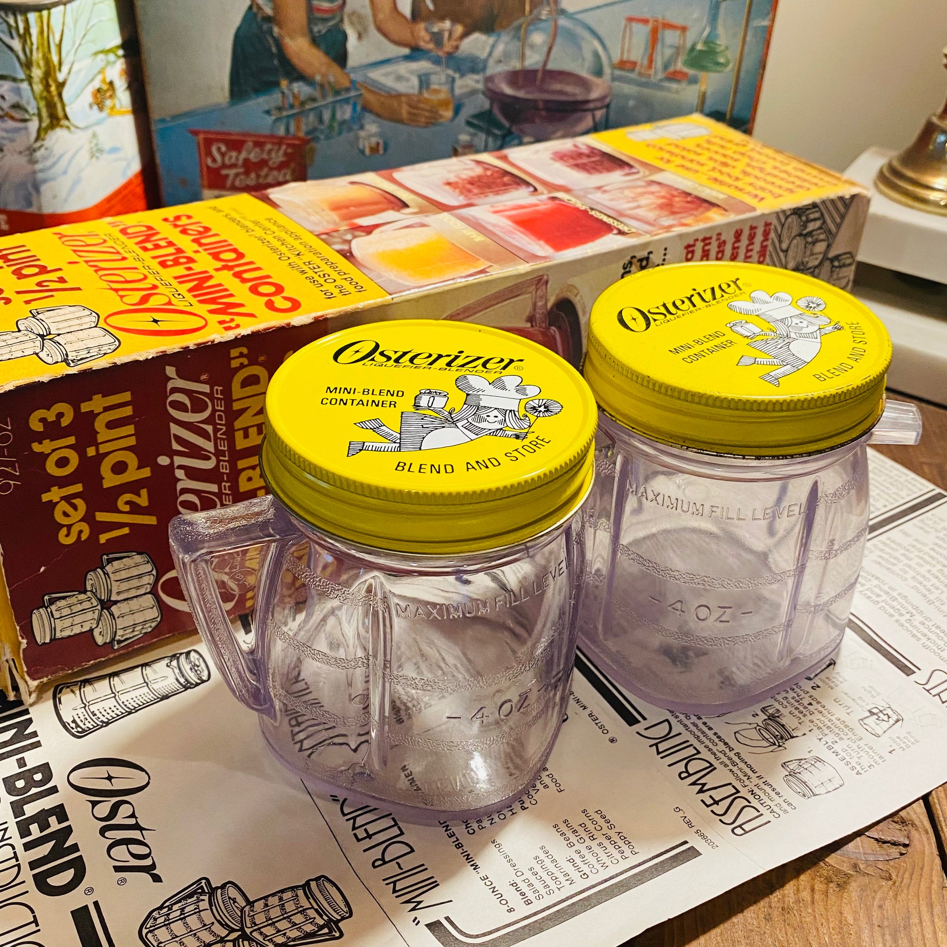 osterizer オスタライザー ブレンダー用 プラスチックジャー 容器 USA vintage】オスタライザー ブレンダー用 プラスチックジャー