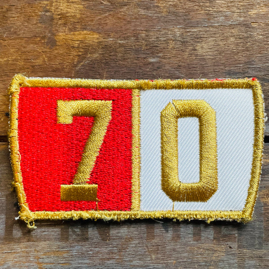 【USA vintage】ワッペン 70