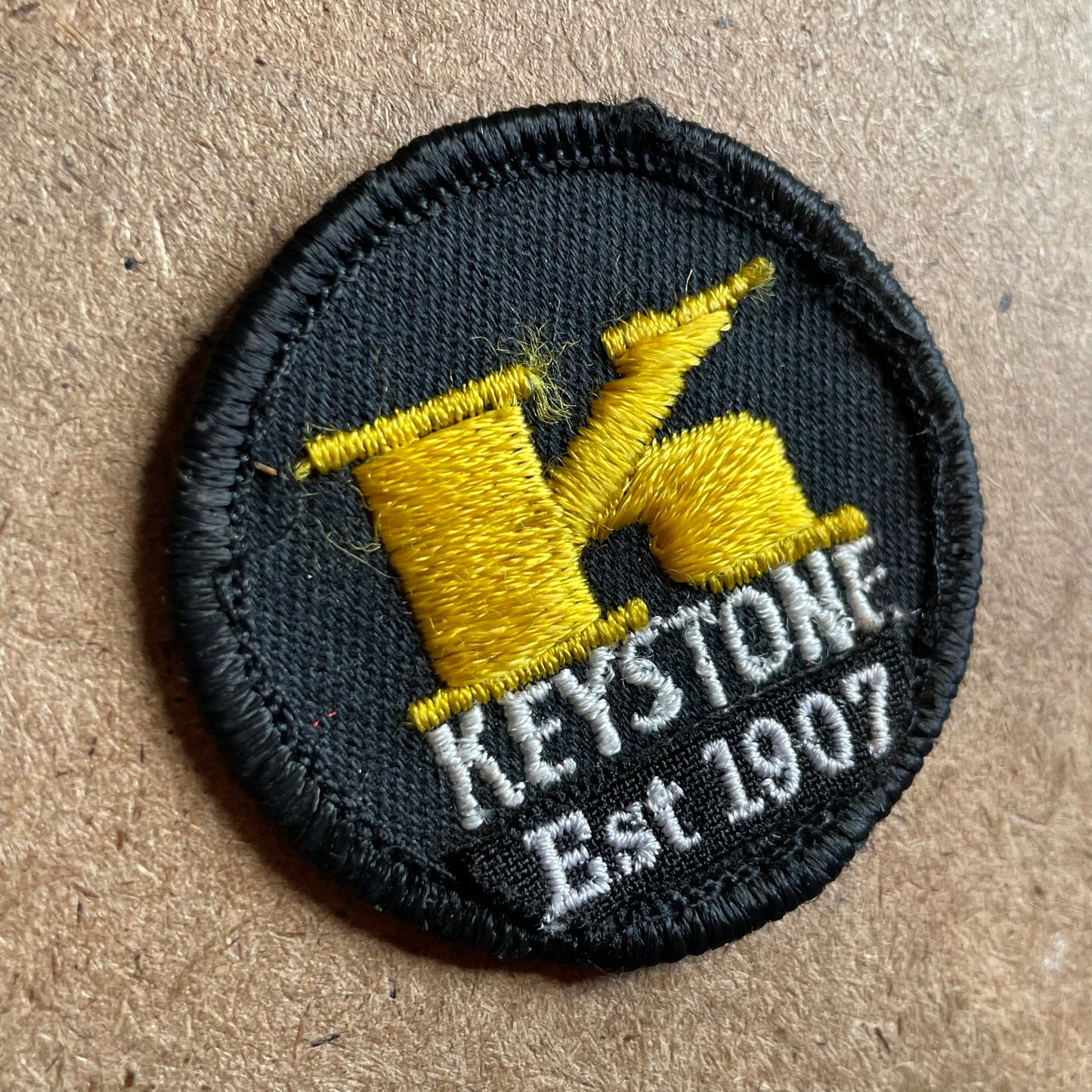 【USA vintage】ワッペン　KEYSTONE