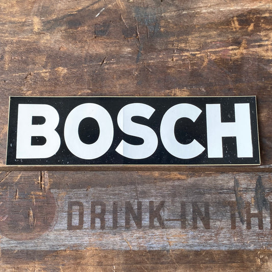 【vintage】 BOSCH 当時物 ステッカー