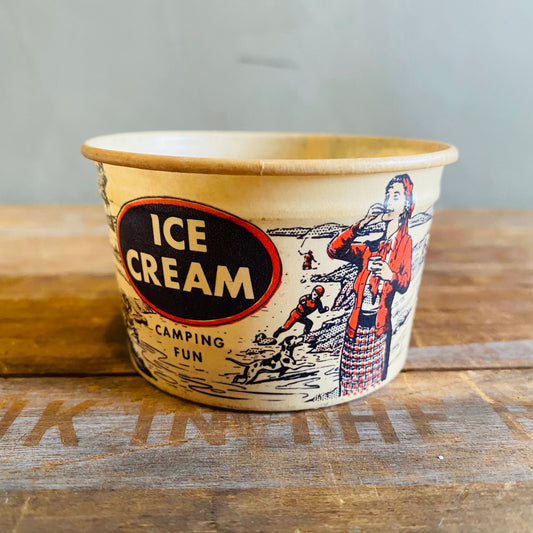 【USA vintage】 ice cream cup アイスクリームカップ2