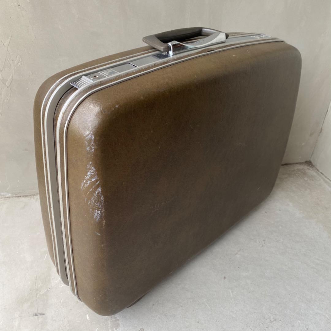 【USA vintage】Samsonite ビンテージスーツケース グリーン