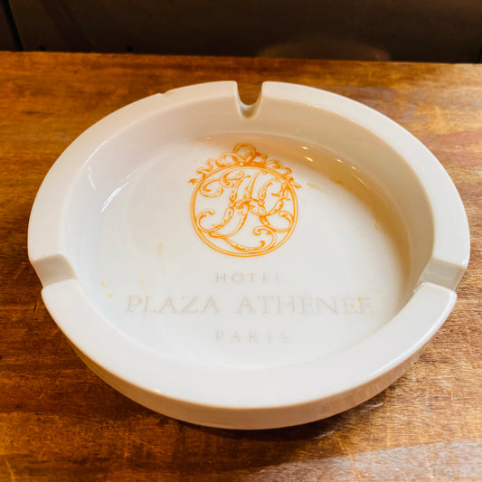 【1950s-1970s USA vintage】アドバタイジング 灰皿 HOTEL PLAZA ATHENEE