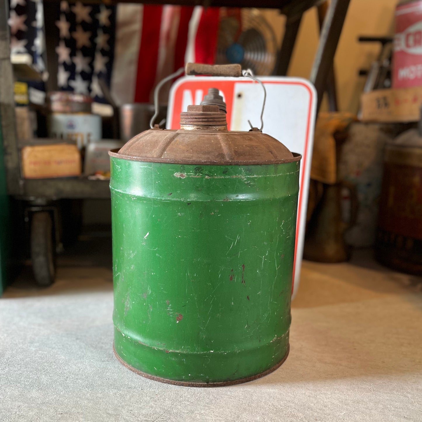 【USA vintage】CONOCO  CONTINENTAL OIL COMPANY ガロン缶