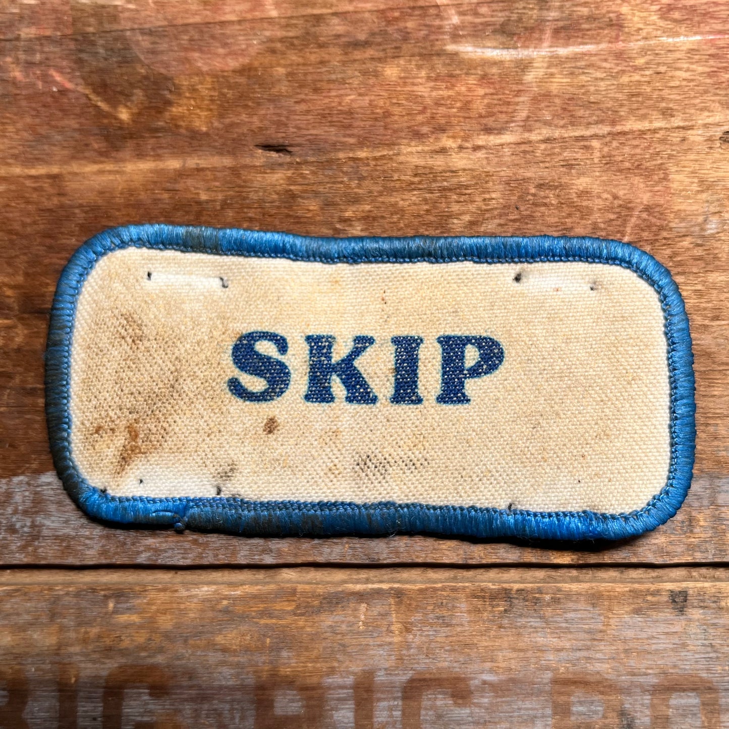 【USA vintage】ワッペン　SKIP