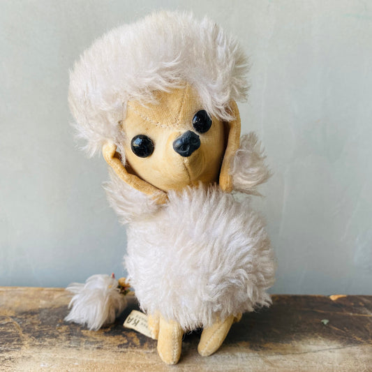 【1966 JPN vintage】KAMAR プードル ぬいぐるみ