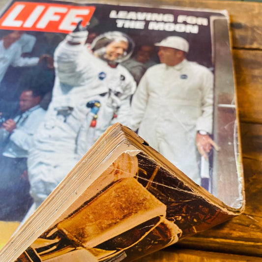 【1969 USA vintage】LIFE 雑誌　アポロ　宇宙