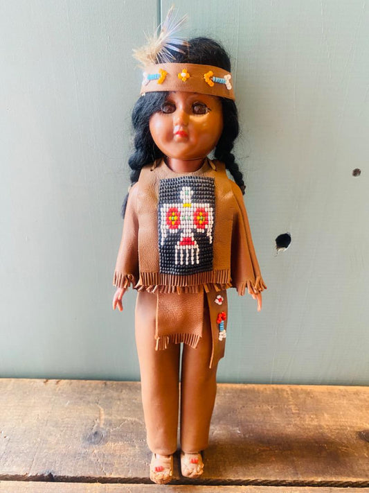 【USA vintage】カールソンドール インディアン 人形