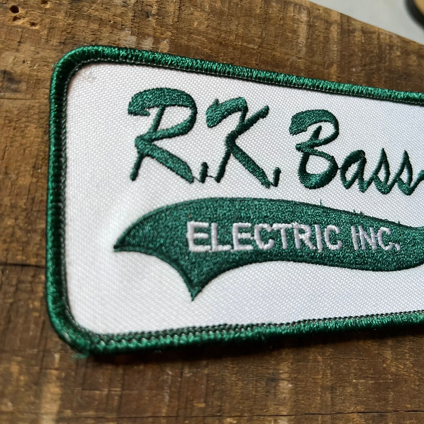 【USA 80’s】R.K.Bass Electric INC.  ワッペン