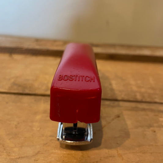 【JAPAN vintage】BOSTITCH  B9P ハンドグリップ　ステープラー　赤