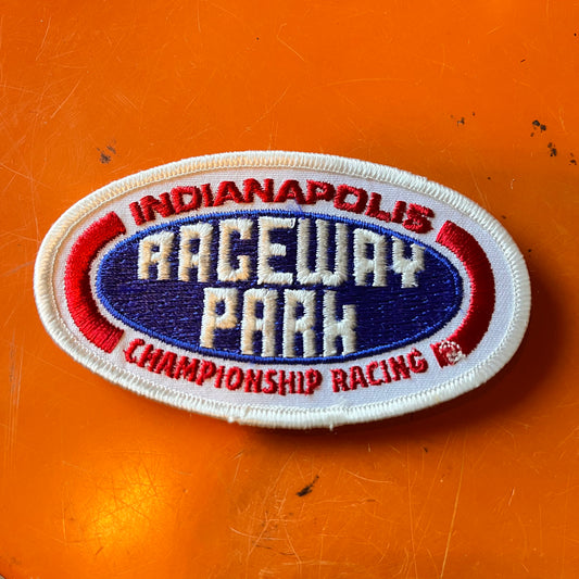 【USA vintage】Lucas Oil Indianapolis Raceway Park ルーカスオイル　インディアナポリス　レースウェイ　パーク　ワッペン　