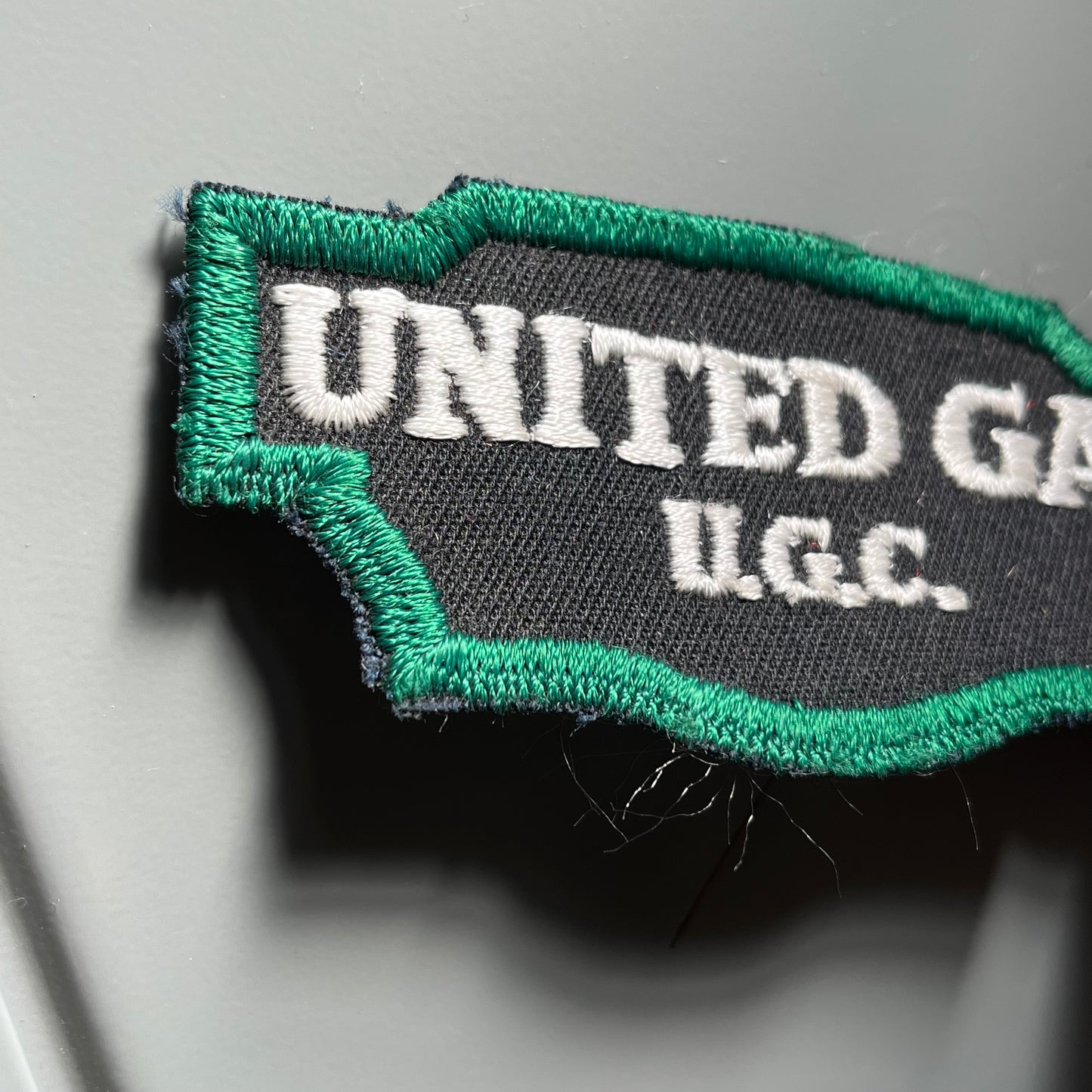 【USA vintage】UNITED GAS  U.G.C ワッペン